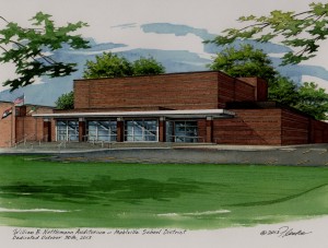 Illustration of William B Nottlemann Auditorium