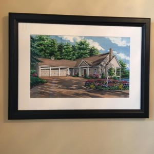 Framed Hartstein portrait