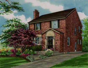 U City home copyright 2016 Richelle Flecke