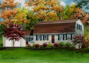 Dover NH home copyright 2016 Richelle Flecke