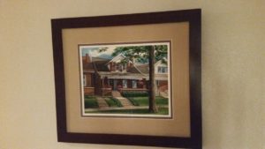 Framed portrait of Humphrey St