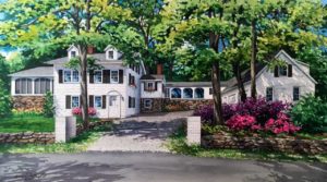 Chappaqua house portrait (c) 2017 Richelle Flecke