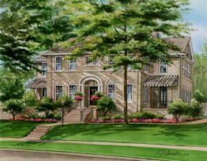 Alabama tan brick home (c) Richelle Flecke