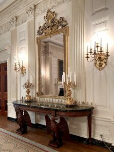 Exquisite furnishings in the White House
