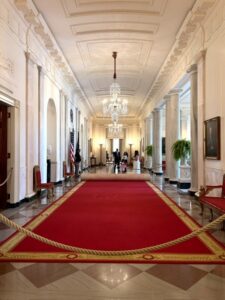 Hallway in the White House
